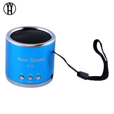 WH Z-12 Mini Speaker Portable Digital Stereo Audio Cylinder Loud Music Metal Speaker Player Support FM Radio USB TF Card subwoofer
WH Z-12 Mini Speaker Portable Digital Stereo Audio Cylinder Loud Music Metal Speaker Player Support FM Radio USB TF Card subwoofer
