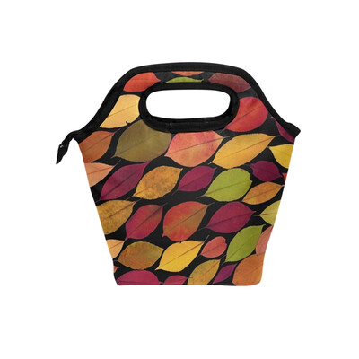 Insulated Lunch Tote Bag Colorful Leaves Travel Picnic Lunch Handbags Portable Zipper Lunch Bag Box
Insulated Lunch Tote Bag Colorful Leaves Travel Picnic Lunch Handbags Portable Zipper Lunch Bag Box