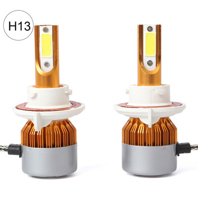 C6 Universal Automobile Headlight Gold Modified Lamp Kit Car LED Conversion COB Bulbs Lamps 6500K White Light
C6 Universal Automobile Headlight Gold Modified Lamp Kit Car LED Conversion COB Bulbs Lamps 6500K White Light