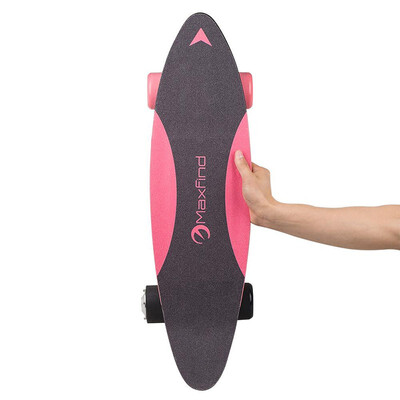 Maxfind electric skateboard 37 kg most portable hub motor remote with Samsung battery inside mini skateboard
Maxfind electric skateboard 37 kg most portable hub motor remote with Samsung battery inside mini skateboard