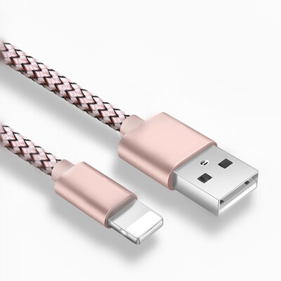 Charger Data USB Cable For iPhone Fast Charger Colorful Braided Nylon Aluminum Fastest 1M 2M 3M
Charger Data USB Cable For iPhone Fast Charger Colorful Braided Nylon Aluminum Fastest 1M 2M 3M