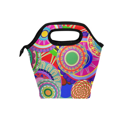 Insulated Lunch Tote Bag Colorful Pattern Travel Picnic Lunch Handbags Portable Zipper Lunch Bag Box
Insulated Lunch Tote Bag Colorful Pattern Travel Picnic Lunch Handbags Portable Zipper Lunch Bag Box