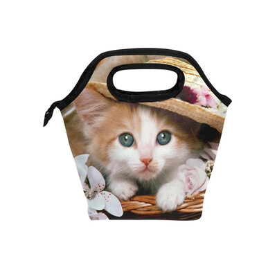 Insulated Lunch Tote Bag Cute Cat Travel Picnic Lunch Handbags Portable Zipper Lunch Bag Box
Insulated Lunch Tote Bag Cute Cat Travel Picnic Lunch Handbags Portable Zipper Lunch Bag Box