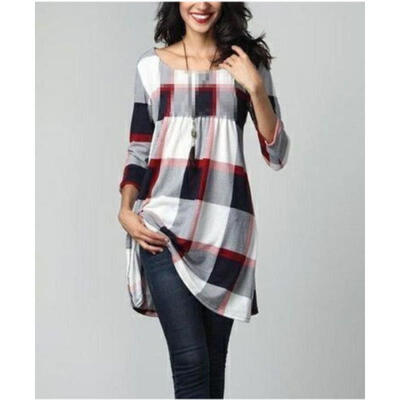 Women Fashion Blouse Summer Casual Loose Long Sleeve Blouse Tops Casual T-shirt
Women Fashion Blouse Summer Casual Loose Long Sleeve Blouse Tops Casual T-shirt