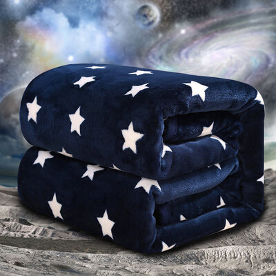 Yalu·Freedom Blanket Home Textile Spring&Autumn Thicken Flannel Blanket Napping Air Conditioning Blanket Towel Covered Blanket 150200cm Blue Star
Yalu·Freedom Blanket Home Textile Spring&Autumn Thicken Flannel Blanket Napping Air Conditioning Blanket Towel Covered Blanket 150200cm Blue Star