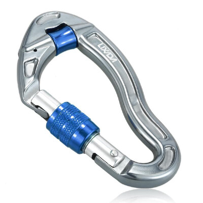 Lixada 25KN Snag Free Carabiner D Shape Carabiner Quick Clip Equipment Screw Lock Camping Rock Climbing Traveling Hammock Key Ring
Lixada 25KN Snag Free Carabiner D Shape Carabiner Quick Clip Equipment Screw Lock Camping Rock Climbing Traveling Hammock Key Ring