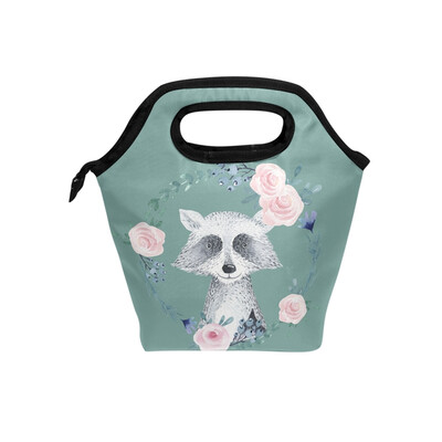 Lunch Bag Raccoon Tote Travel Picnic Insulated Handbags Portable Zipper Lunch Bag Box
Lunch Bag Raccoon Tote Travel Picnic Insulated Handbags Portable Zipper Lunch Bag Box