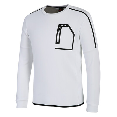 PEAK mens autumn&winter new round neck catching hair sweater casual warm sports shirt DF684011 big white X4L code
PEAK mens autumn&winter new round neck catching hair sweater casual warm sports shirt DF684011 big white X4L code