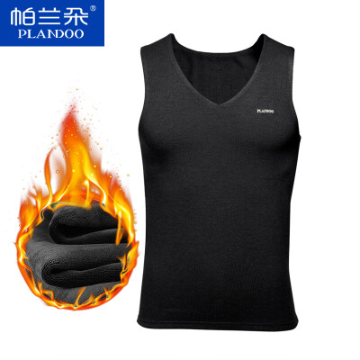 Palando warm vest men thickening plus velvet warm shirt V-neck wide shoulder cotton winter clothing mens vest black XL
Palando warm vest men thickening plus velvet warm shirt V-neck wide shoulder cotton winter clothing mens vest black XL