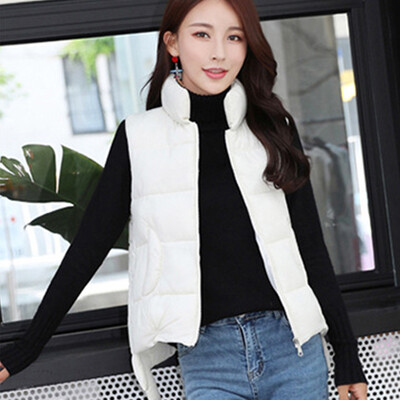 Yu Zhaolin 2018 autumn&winter new Korean version of the large size thick down cotton vest fashion wild sleeveless cotton vest female YWMJ188510 white XL
Yu Zhaolin 2018 autumn&winter new Korean version of the large size thick down cotton vest fashion wild sleeveless cotton vest female YWMJ188510 white XL