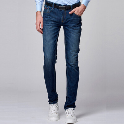 DANCING WOLVES Jeans 2016 autumn and winter new dark blue 28 straight washed cowboy trousers
DANCING WOLVES Jeans 2016 autumn and winter new dark blue 28 straight washed cowboy trousers