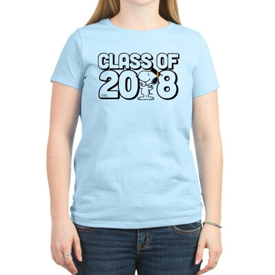 CafePress - Snoopy Class of 2018 Womens Light T-Shirt - Womens Cotton T-Shirt Crew Neck Comfortable & Soft Classic Tee
CafePress - Snoopy Class of 2018 Womens Light T-Shirt - Womens Cotton T-Shirt Crew Neck Comfortable & Soft Classic Tee