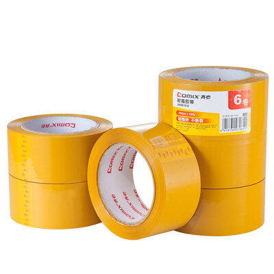 COMIX 6 package 48mm 100Y 914 meters Beige strong sticky sealing tape office stationery JH4810-6
COMIX 6 package 48mm 100Y 914 meters Beige strong sticky sealing tape office stationery JH4810-6