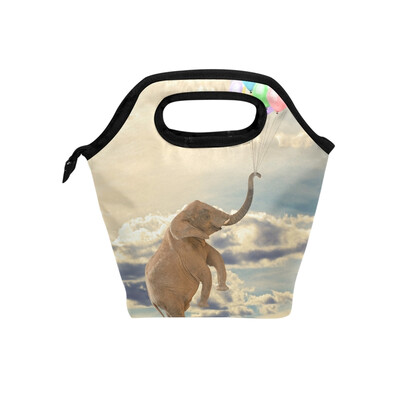 Insulated Lunch Tote Bag Balloon Elephant Travel Picnic Lunch Handbags Portable Zipper Lunch Bag Box
Insulated Lunch Tote Bag Balloon Elephant Travel Picnic Lunch Handbags Portable Zipper Lunch Bag Box