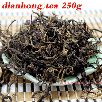 250g DianHong tea 2019 Chinese Yunnan Dian Hong tea The Premium Beauty Slimming Diuretic Down Three Green Food dian hong Blac