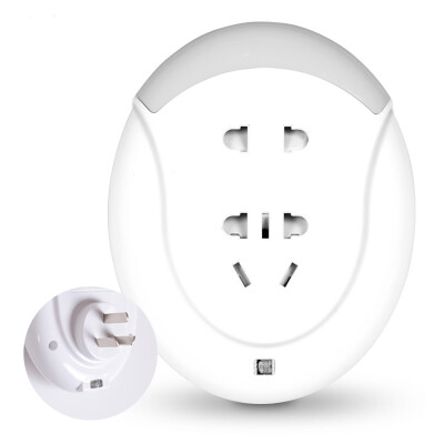 Breeze (kyfen) QF-Y1C intelligent light control night light socket converter creative energy saving with protection door dual USB
Breeze (kyfen) QF-Y1C intelligent light control night light socket converter creative energy saving with protection door dual USB