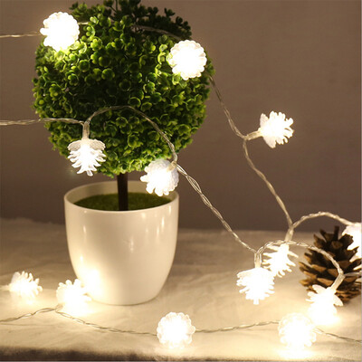 BRELONG LED Pine Cone Light String Decorative Romantic Lights 20LED-USB interface
BRELONG LED Pine Cone Light String Decorative Romantic Lights 20LED-USB interface