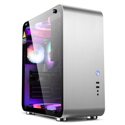 Golden field charm MATE4 desktop computer case tempered glass side through aluminum alloy water cooled main box support ATX MATX MINI-ITX board
Golden field charm MATE4 desktop computer case tempered glass side through aluminum alloy water cooled main box support ATX MATX MINI-ITX board