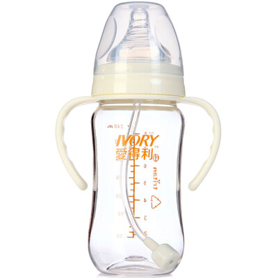 IVORY Baby bottle wide caliber baby bottle Tritan Terry bottle 240ml with cross pacifier AA-124 color random
IVORY Baby bottle wide caliber baby bottle Tritan Terry bottle 240ml with cross pacifier AA-124 color random