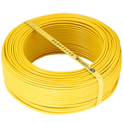 Feifei FEIDIAO wire&cable BVR4 square national standard household copper wire single-core multi-strand soft 100 meters yellow FireWire
Feifei FEIDIAO wire&cable BVR4 square national standard household copper wire single-core multi-strand soft 100 meters yellow FireWire