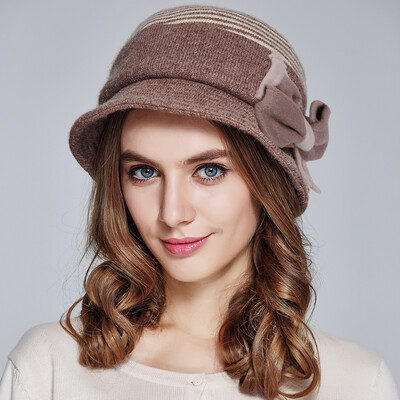 Lan Shi Yu wool female hat autumn&winter Korean version of warm wool hats fashion wool plus velvet hat M04304 brown
Lan Shi Yu wool female hat autumn&winter Korean version of warm wool hats fashion wool plus velvet hat M04304 brown