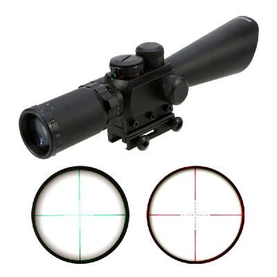 Hunting 35-10X40E Optical Rifle Scope Red Green Dual illuminated Gun Scope
Hunting 35-10X40E Optical Rifle Scope Red Green Dual illuminated Gun Scope