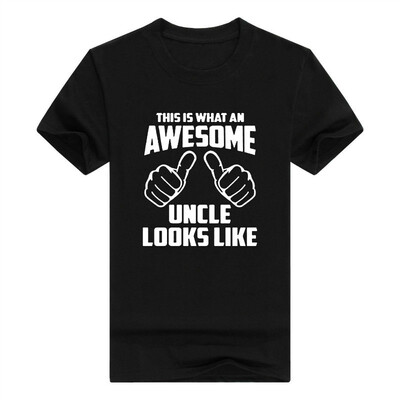 Awesome Uncle Looks Like - Funny Family Relationship Nephew Niece - Adult Mens Cotton T-Shirt
Awesome Uncle Looks Like - Funny Family Relationship Nephew Niece - Adult Mens Cotton T-Shirt