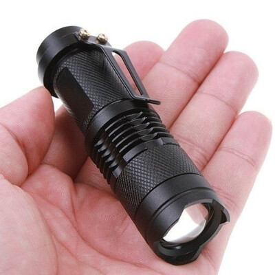 7W 300LM Mini Q5 Led Flashlight Torch Adjustable Focus Light Lamp Waterproof Design
7W 300LM Mini Q5 Led Flashlight Torch Adjustable Focus Light Lamp Waterproof Design