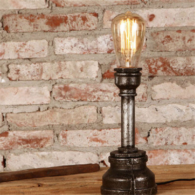 Baycheer HL372214 Industrial Single Light Retro Rust Finished Pipe Table Lamp for Bar
Baycheer HL372214 Industrial Single Light Retro Rust Finished Pipe Table Lamp for Bar