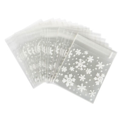 UpperX 100 pcs Sachets Pouches White Snowflake Packaging Bag for Cookies Biscuits Christmas Candies
UpperX 100 pcs Sachets Pouches White Snowflake Packaging Bag for Cookies Biscuits Christmas Candies