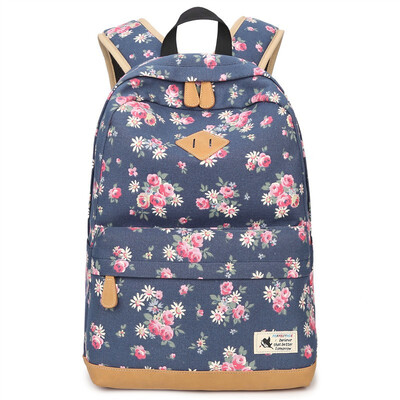 New fashion canvas backpack female small floral middle school student bag computer travel backpack female
New fashion canvas backpack female small floral middle school student bag computer travel backpack female