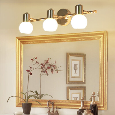 JUEJA Modern Minimalist 3 Heads Wall Lights LED Mirror Front Lamp for Bedroom Restroom Study Rooms Restaurants
JUEJA Modern Minimalist 3 Heads Wall Lights LED Mirror Front Lamp for Bedroom Restroom Study Rooms Restaurants