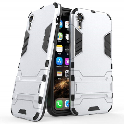 Case for Apple iPhone XR 61 inch 2 in 1 Shockproof with Kickstand Feature Hybrid Dual Layer Armor Defender Protective Cover
Case for Apple iPhone XR 61 inch 2 in 1 Shockproof with Kickstand Feature Hybrid Dual Layer Armor Defender Protective Cover