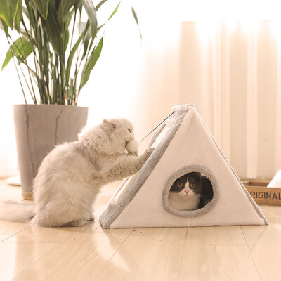 Huayuan pets hoopet cat toy triangle claws cat climbing frame cat hole cat litter pet claws vent cat shelf pet leisure toys
Huayuan pets hoopet cat toy triangle claws cat climbing frame cat hole cat litter pet claws vent cat shelf pet leisure toys