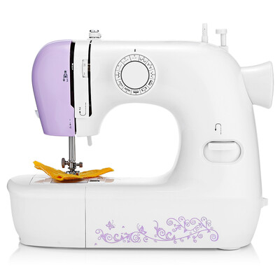 1803 Household Mini Automatic Thread Sewing Machine Double Speed Control Button with 12 Different Stitches
1803 Household Mini Automatic Thread Sewing Machine Double Speed Control Button with 12 Different Stitches