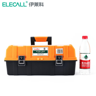 ELECALL three-layer folding toolbox small 17-inch multi-function household plastic tool box repair car portable hardware tool storage box art box 430
ELECALL three-layer folding toolbox small 17-inch multi-function household plastic tool box repair car portable hardware tool storage box art box 430
