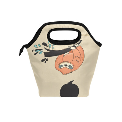 Insulated Lunch Tote Bag Brown Sloth Travel Picnic Lunch Handbags Portable Zipper Lunch Bag Box
Insulated Lunch Tote Bag Brown Sloth Travel Picnic Lunch Handbags Portable Zipper Lunch Bag Box