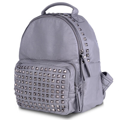 Each degree MEIDU new Korean rivet shoulder bag casual leather fashion ladies backpack MWB150773 black
Each degree MEIDU new Korean rivet shoulder bag casual leather fashion ladies backpack MWB150773 black