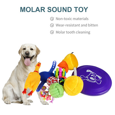 16pcs Dog Toy Puppy Chew Teething Toys Screaming Chicken Hair Rope Interactive Playing Toys
16pcs Dog Toy Puppy Chew Teething Toys Screaming Chicken Hair Rope Interactive Playing Toys