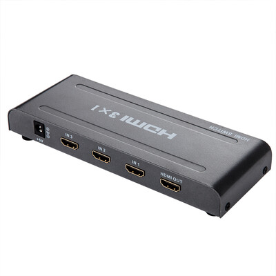Jinghua JH 3020 HDMI adapter HD switch 3 into a three out of a 14 version of the high-definition dispenser computer connection TV 3D video zoom with remote control black
Jinghua JH 3020 HDMI adapter HD switch 3 into a three out of a 14 version of the high-definition dispenser computer connection TV 3D video zoom with remote control black