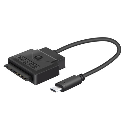 CE-LINK 1694 Тип-C к SATA-кабелю Конвертер USB-C в SATA 2,5 / 3,5-дюймовый жесткий диск Легкая линейка дисков с функцией OTG Кабель данных с жестким диском Черный 15 см
CE-LINK 1694 Тип-C к SATA-кабелю Конвертер USB-C в SATA 2,5 / 3,5-дюймовый жесткий диск Легкая линейка дисков с функцией OTG Кабель данных с жестким диском Черный 15 см