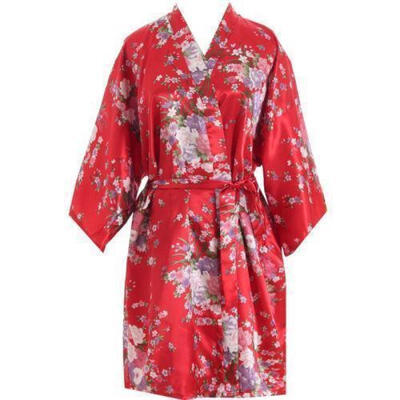 Womens Bridesmaid Satin Robe Kimono Wedding Nightdress Sleepwear Dressing Gown 
Womens Bridesmaid Satin Robe Kimono Wedding Nightdress Sleepwear Dressing Gown