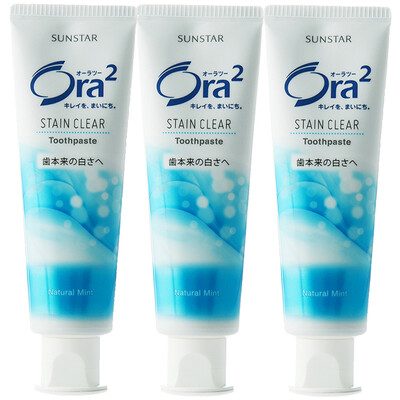 Hao Le teeth Ora2 bright white color toothpaste 140g × 3 natural mint mild not to stimulate
Hao Le teeth Ora2 bright white color toothpaste 140g × 3 natural mint mild not to stimulate