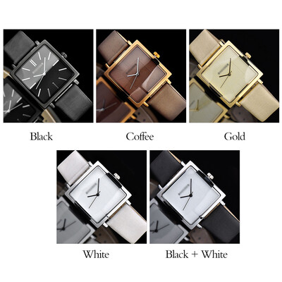 Woman Exquisite Retro Quartz Watch Simple Square Analog Wrist Watch Lady PU Leather Band Watches
Woman Exquisite Retro Quartz Watch Simple Square Analog Wrist Watch Lady PU Leather Band Watches