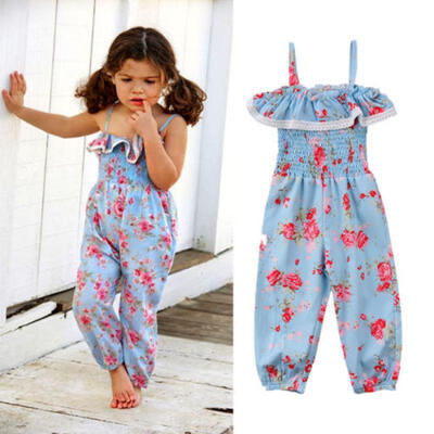 Kids Baby Girls Floral Strap Romper Jumpsuit Playsuit Clothes Outfits US Stock
Kids Baby Girls Floral Strap Romper Jumpsuit Playsuit Clothes Outfits US Stock