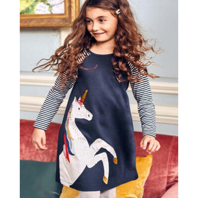 Cotton Kids Baby Girls Dress Unicorn Striped Dress XMAS Party Dresses Clothing
Cotton Kids Baby Girls Dress Unicorn Striped Dress XMAS Party Dresses Clothing