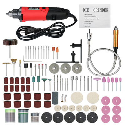 KKmoon Multi-functional Professional Electric Grinder Set 6-Speed Variable Speed Electric Drill Grinding Rotary Tool with 150pcs A
KKmoon Multi-functional Professional Electric Grinder Set 6-Speed Variable Speed Electric Drill Grinding Rotary Tool with 150pcs A