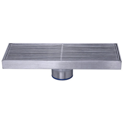 CVBAB 304 stainless steel shower floor drain deodorant rectangular shower room floor drain long thickening personality floor drain wire drawing 2010 CV3420
CVBAB 304 stainless steel shower floor drain deodorant rectangular shower room floor drain long thickening personality floor drain wire drawing 2010 CV3420