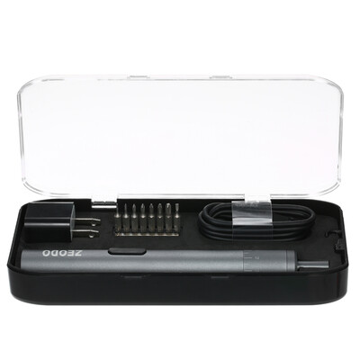 Precision Mini Electric Screwdriver Set with 8pcs Bits Adjustable Torsion Rechargeable Cordless USB Power Screwdriver for Phone PC
Precision Mini Electric Screwdriver Set with 8pcs Bits Adjustable Torsion Rechargeable Cordless USB Power Screwdriver for Phone PC