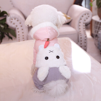 Huayuan pets hoopet pet puppy cute comfortable cotton small puppies Bomei autumn&winter clothes smoked color carrots four feet installed
Huayuan pets hoopet pet puppy cute comfortable cotton small puppies Bomei autumn&winter clothes smoked color carrots four feet installed